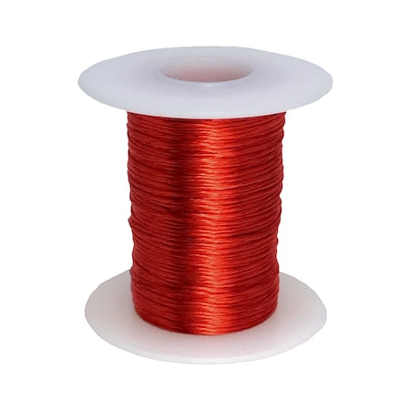 REMINGTON INDUSTRIES Litz Wire, 26 AWG Unserved Sngl Build, 16/38 Stranding, 2 oz Spool, Ideal for ~100 kHz Applications 16/38LITZ.125